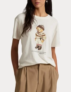POLO BEAR COTTON JERSEY TEE