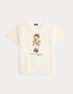POLO BEAR COTTON JERSEY TEE