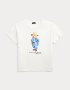 POLO BEAR COTTON JERSEY TEE