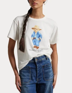 POLO BEAR COTTON JERSEY TEE