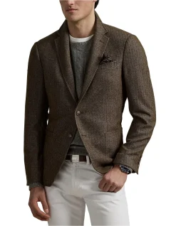 Polo Modern Herringbone Sport Coat