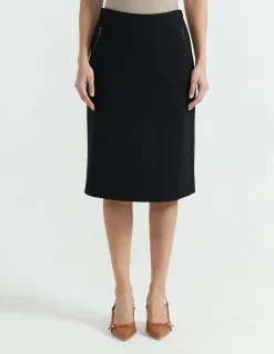 PONTE A-LINE SKIRT