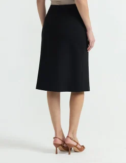PONTE A-LINE SKIRT