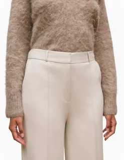 Ponte Tailored Wide Leg Pant