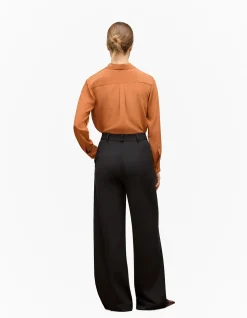 Ponte Tailored Wide Leg Pant