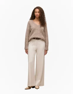Ponte Tailored Wide Leg Pant