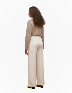 Ponte Tailored Wide Leg Pant