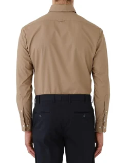 Poplin Button Down Shirt