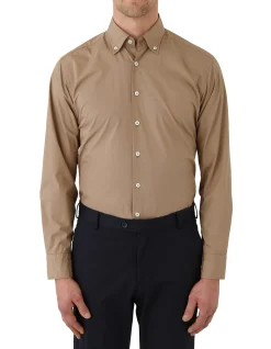 Poplin Button Down Shirt