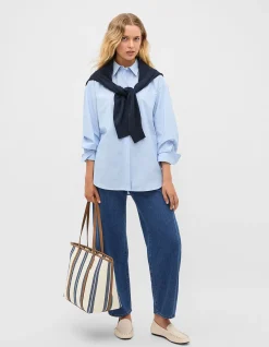 POPLIN STRIPE SHIRT