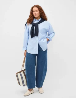 POPLIN STRIPE SHIRT