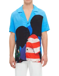 Prince Gyasi Print Pyjama Shirt
