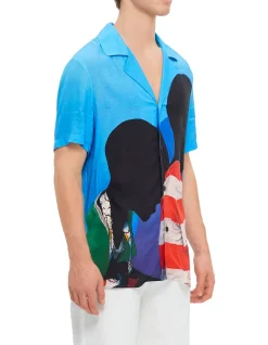 Prince Gyasi Print Pyjama Shirt