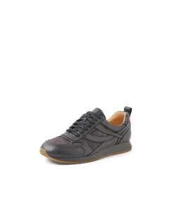 PRINKO DJ CHARCOAL CHARCOAL LEATHER SUEDE