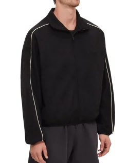 Property Lounge Half Zip Hoodie Black