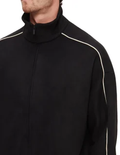 Property Lounge Half Zip Hoodie Black