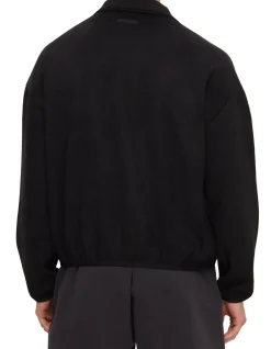 Property Lounge Half Zip Hoodie Black