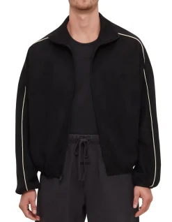 Property Lounge Half Zip Hoodie Black