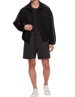 Property Lounge Half Zip Hoodie Black
