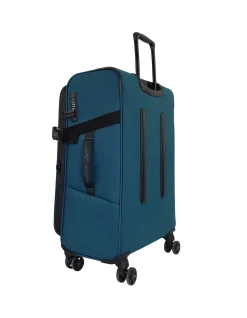 Pro Soft Shell 78cm Expandable Extra Large Suitcase Teal