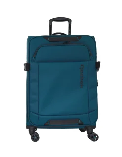 Pro Soft Shell 78cm Expandable Extra Large Suitcase Teal