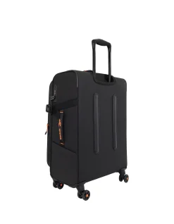 Pro Soft Shell 68cm Expandable Medium Suitcase Black