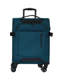 Pro Soft Shell 54cm Expandable Small Carry-On Suitcase Teal