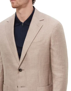 Prospect Light Grisaille Wool & Linen Jacket