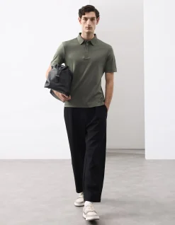 Pure Supima Cotton Short sleeve Polo