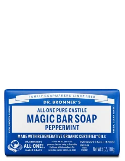 Pure-Castile Bar Soap - Peppermint 140g