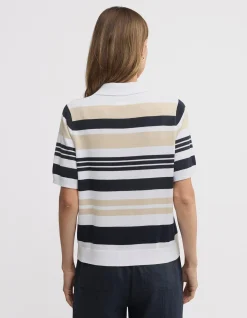 QUELL STRIPED KNIT TOP