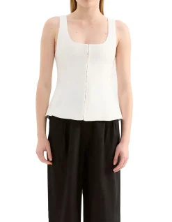 Quinn Linen Vest