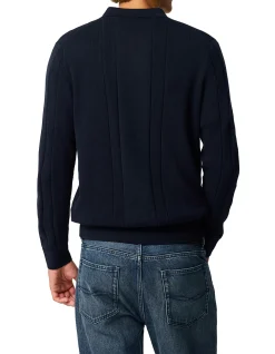 QUINNS FLAT KNIT - MIDNIGHT