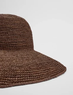 RAFFIA WIDE BRIM HAT