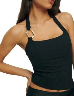 Ramona Knit Halter Neck Top