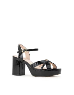 RAYNE80 STRAPPY CROSSOVER PLATFORM SANDAL