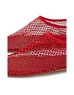 Reaffirm Jewel Mesh Flat Shoes