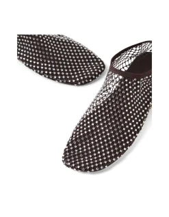 Reaffirm Jewel Mesh Embellished Flats