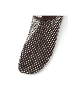 Reaffirm Jewel Mesh Embellished Flats