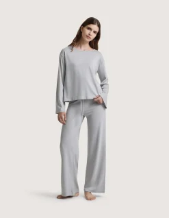 REALM LONGSLEEVE TOP LARGE IN GREY