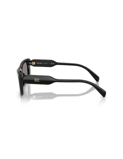 Rectangle BLACK DARK GREY Sunglasses
