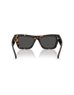Rectangle YELLOW HAVANA DARK GREY Sunglasses