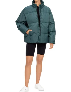Recycled Nylon FLWRDWN Bomber Jacket