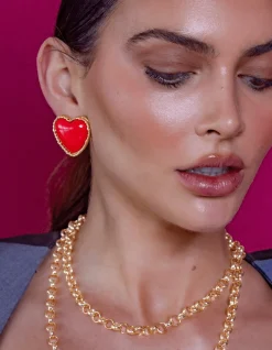 RED HOT EARRINGS