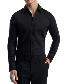 REFINED COTTON LINEN SHIRT