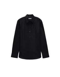 REFINED COTTON LINEN SHIRT