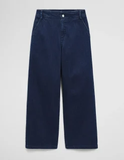 Refined High Rise Wide Leg Jean