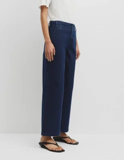Refined High Rise Wide Leg Jean