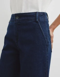 Refined High Rise Wide Leg Jean