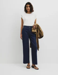 Refined High Rise Wide Leg Jean